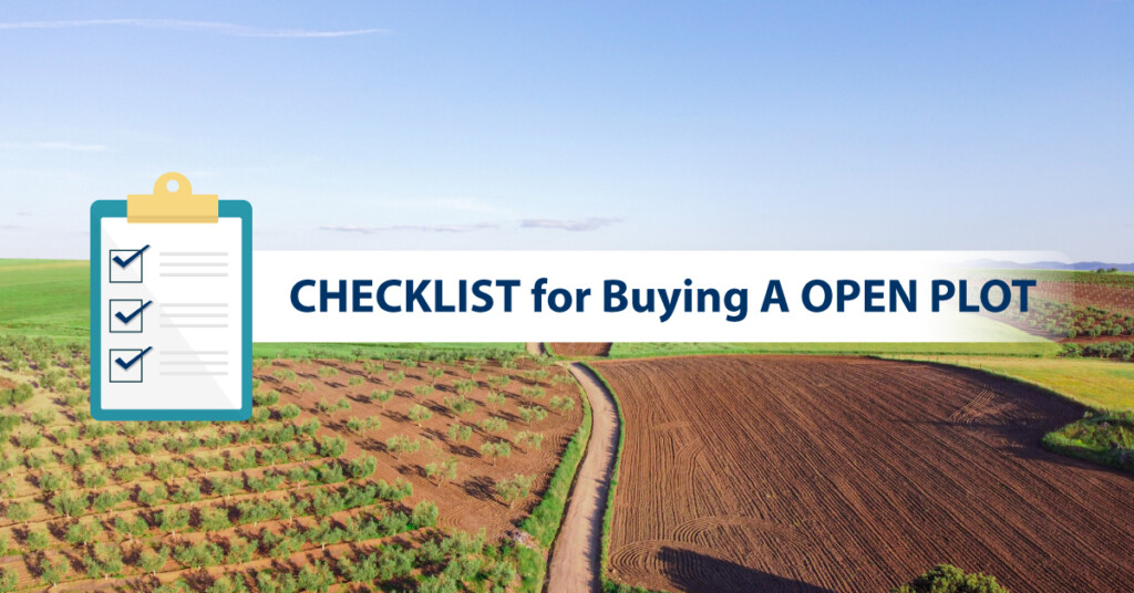 Checklist for buying a Open Plot