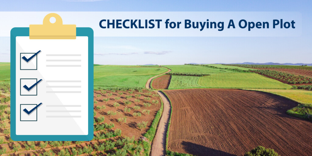 checklist before buying an open plots, plots vs flat