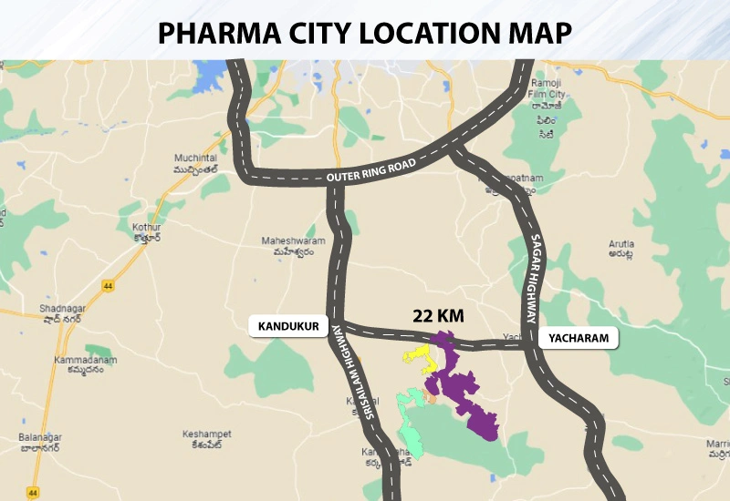 Hyderabad Pharma City Location
